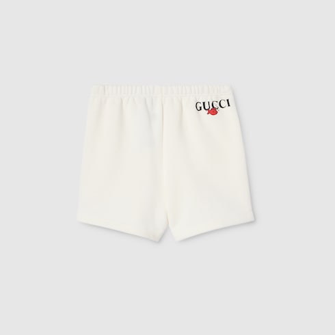 Children's cotton shorts with print