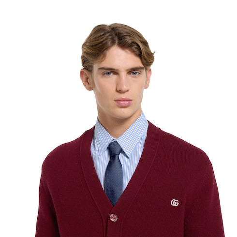 Gucci Horsebit silk jacquard tie