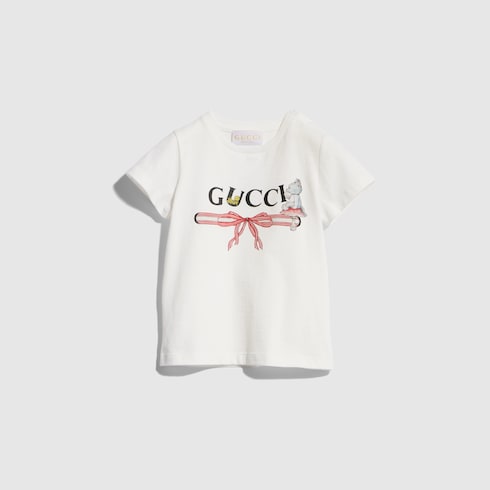 Baby cotton T-shirt with print