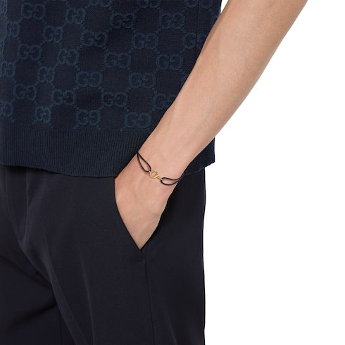 Gucci Horsebit 18k charm bracelet