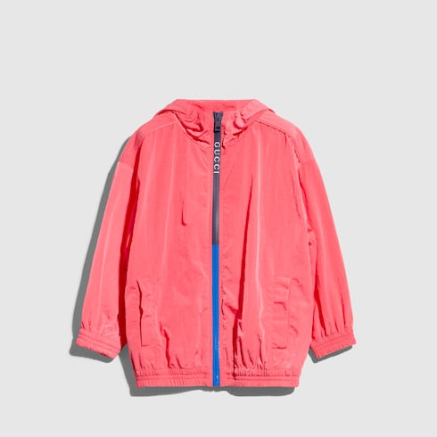 Children's nylon froissé jacket