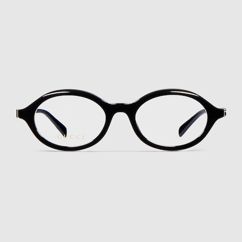 Oval optical frame