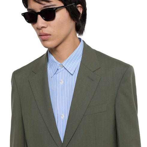 Light wool suit