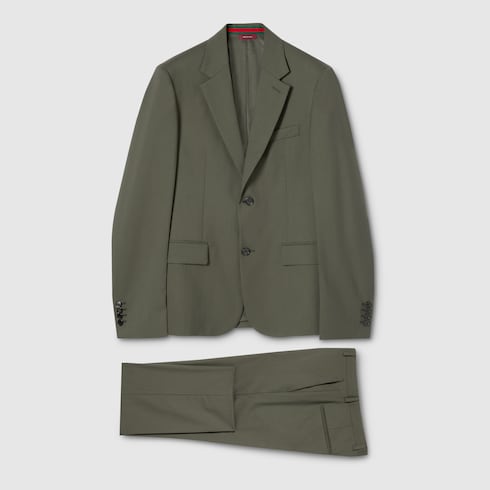 Light wool suit