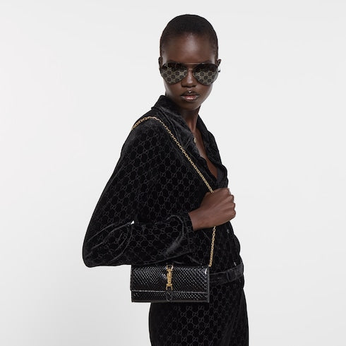 Gucci Jackie python wallet on chain