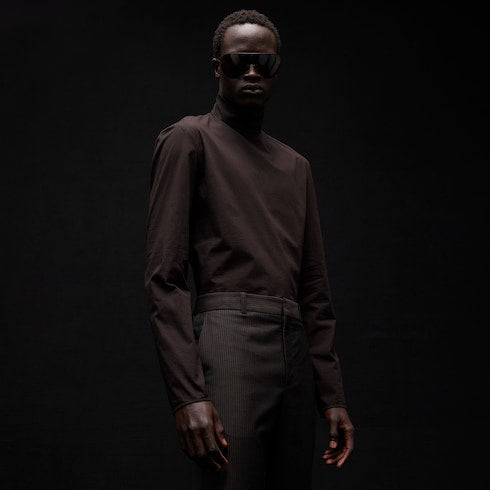 Cotton poplin shirt
