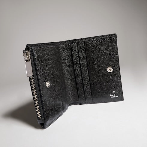 Small wallet with Gucci plaque