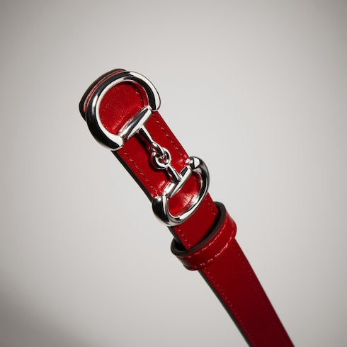 Thin belt with Horsebit buckle