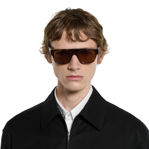 Rectangular frame sunglasses