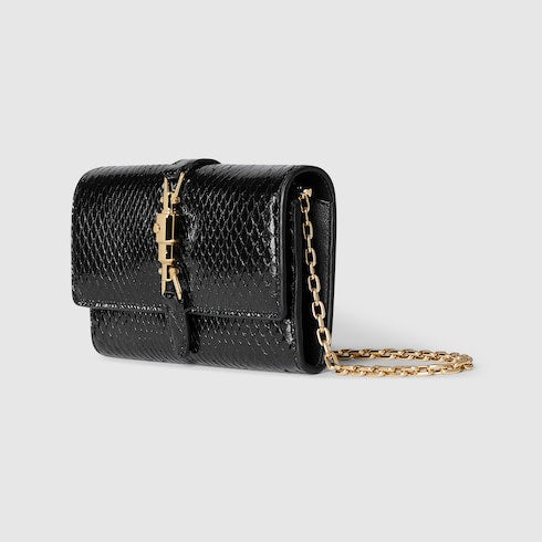 Gucci Jackie python wallet on chain