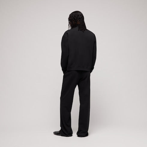 Stretch cotton jersey sportswear pants