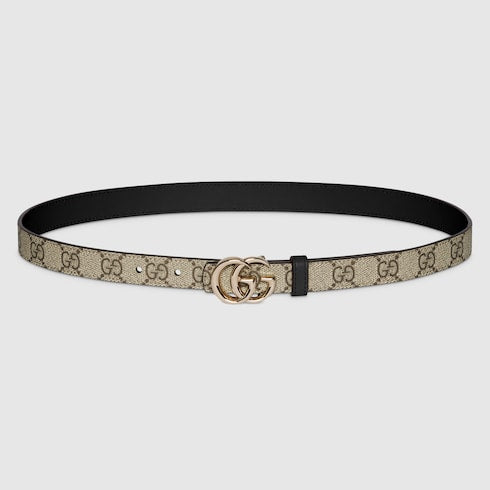 Reversible GG Marmont thin belt