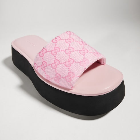 Women's flatform slide sandal