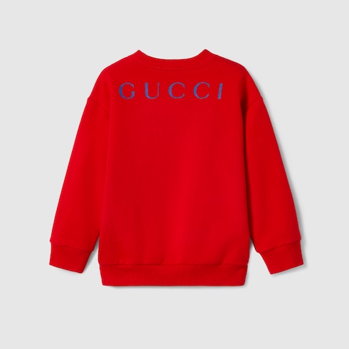 Children's cotton sweatshirt with print
