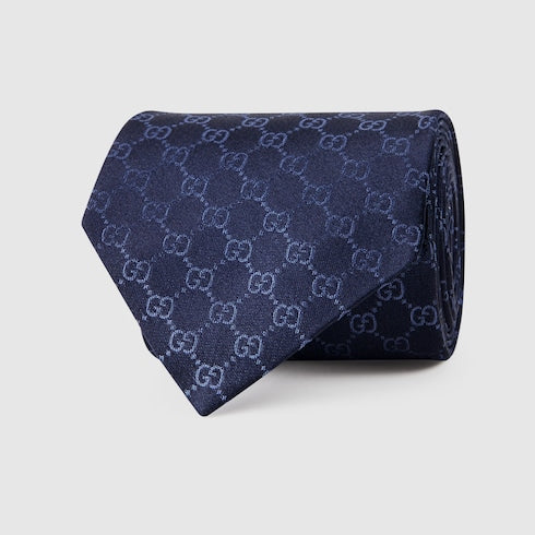 GG silk tie