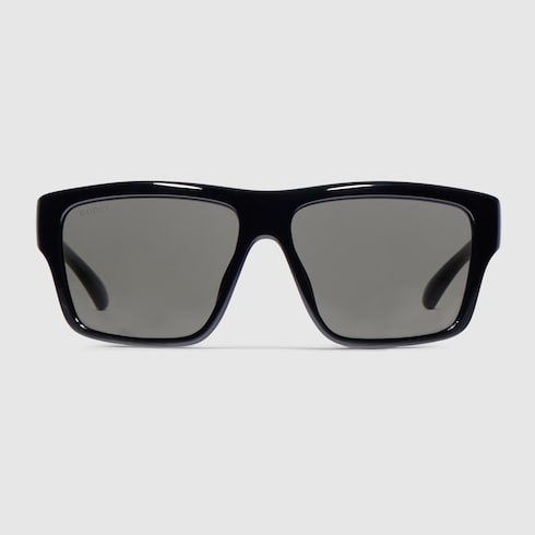 Geometric-frame sunglasses