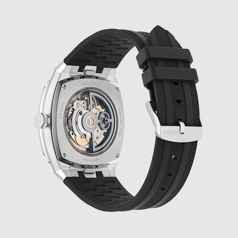 GUCCI 25H rubber strap, 40mm