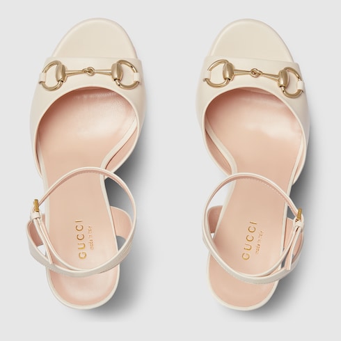 Women's Horsebit platform sandal