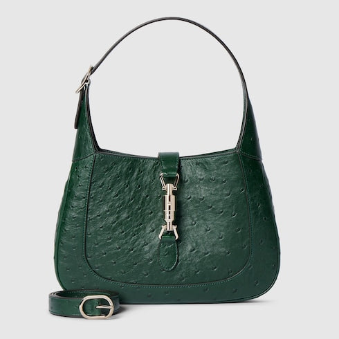 Gucci Jackie 1961 ostrich medium bag