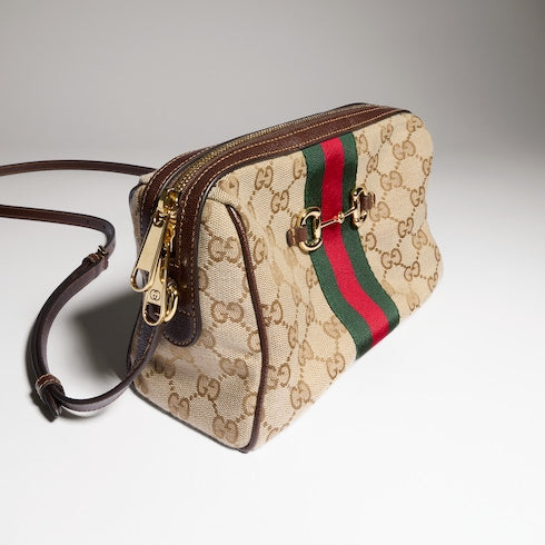 Gucci Horsebit Web small camera bag