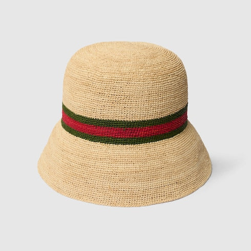 Woven fabric hat with Web