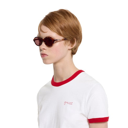 Round frame sunglasses