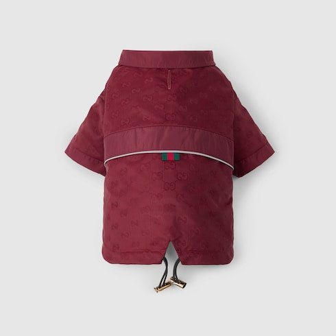 GG nylon pet rain coat