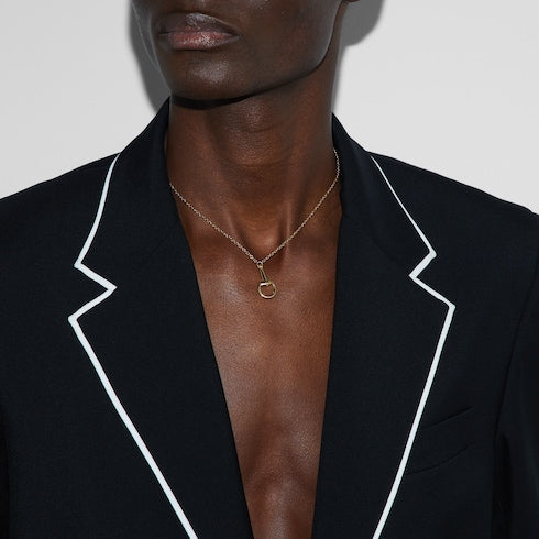 Gucci Horsebit 18K chain necklace