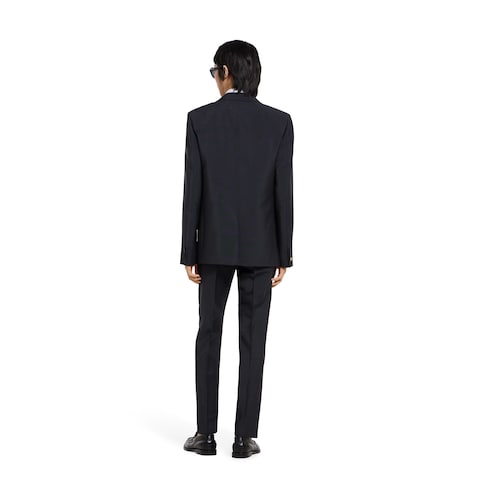 Wool mohair suit