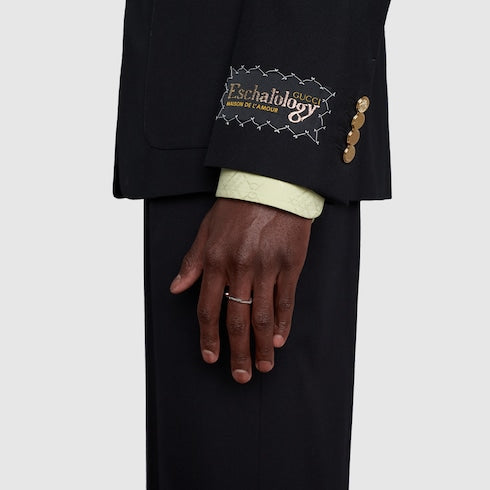 Gucci Link to Love 18k mirrored ring