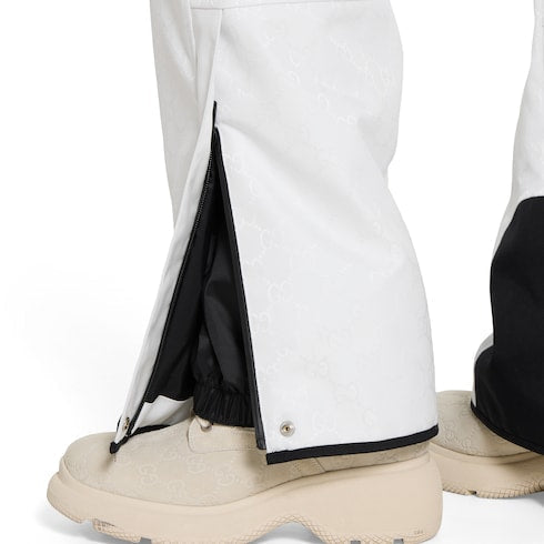 GG technical fabric jacquard pants