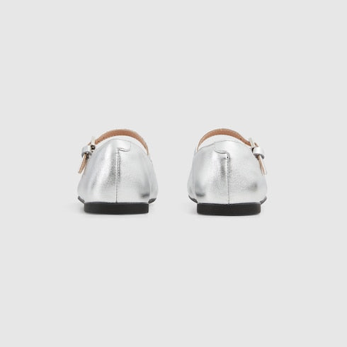 Toddler ballet flat with Horsebit