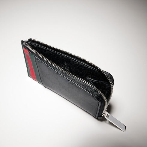 Long card case with Web card slots