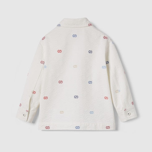 Children's GG cotton jacket