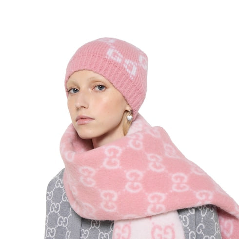 GG alpaca blend hat