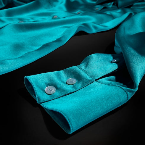 Silk satin shirt
