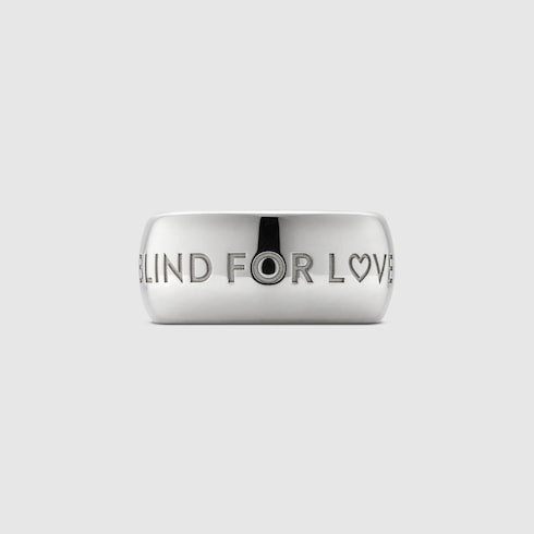 Blind for Love wide ring