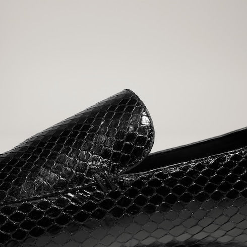 Men's Giacomo python loafer