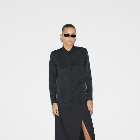 GG crêpe silk shirt