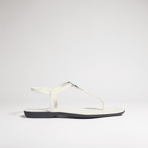 Women's thong sandal with Interlocking G