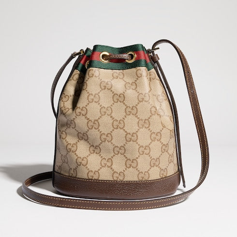 Mini bucket bag with Web