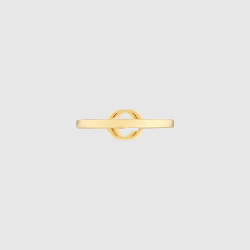 Gucci Interlocking 18k ring