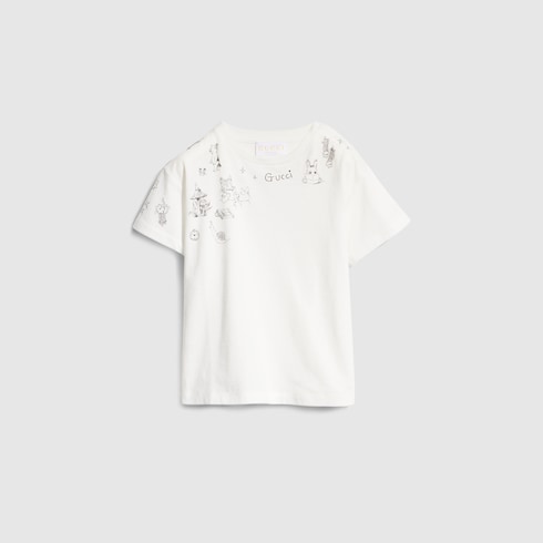 Baby cotton T-shirt with print