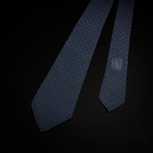Interlocking G silk jacquard tie