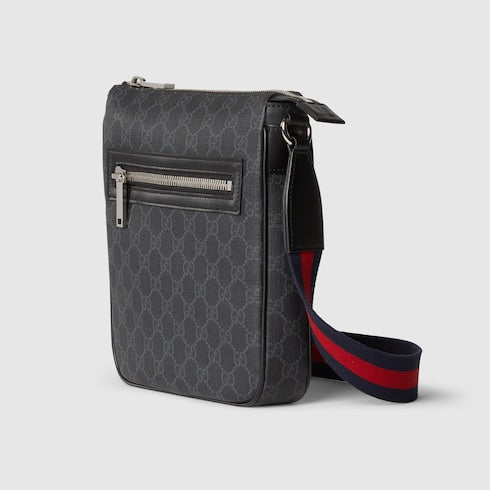 GG Black small messenger bag