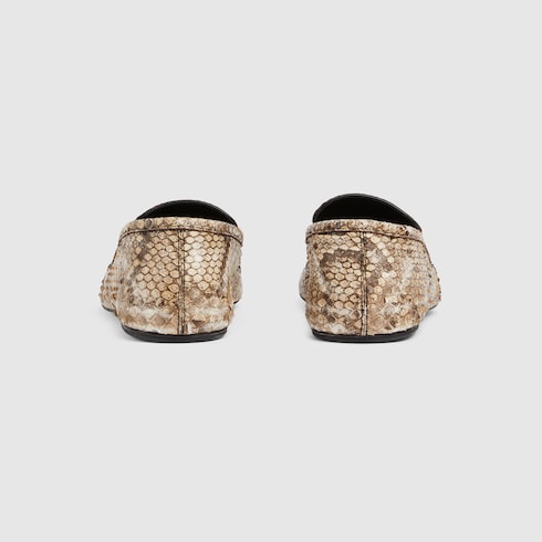 Men's Ragazzo python loafer