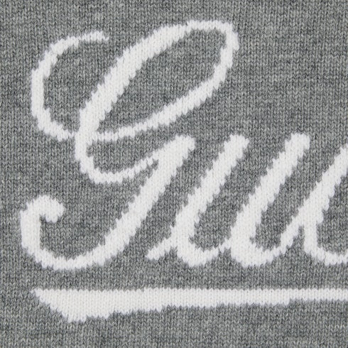 Wool sweater with Gucci intarsia