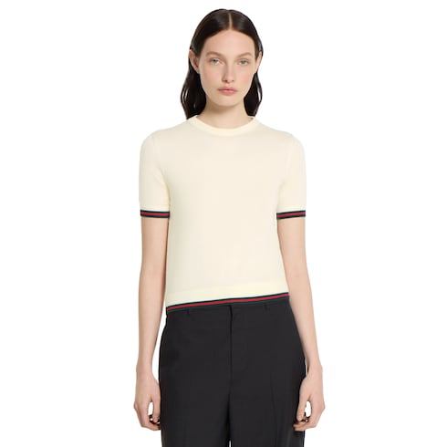 Extra fine cashmere silk top