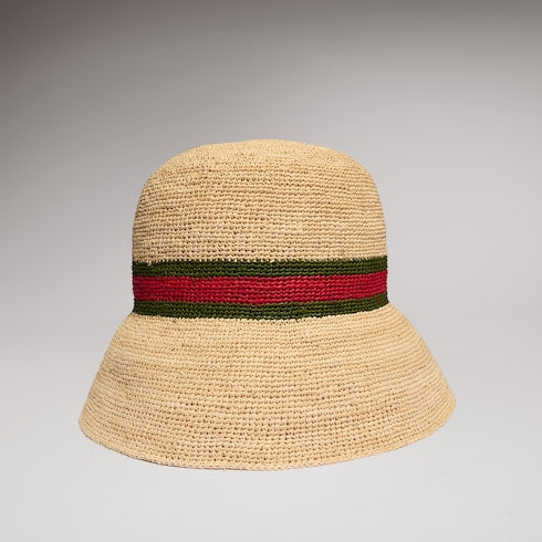 Woven fabric hat with Web