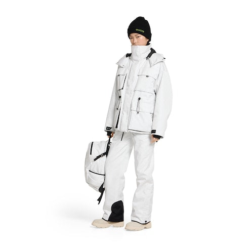 GG technical fabric jacquard pants